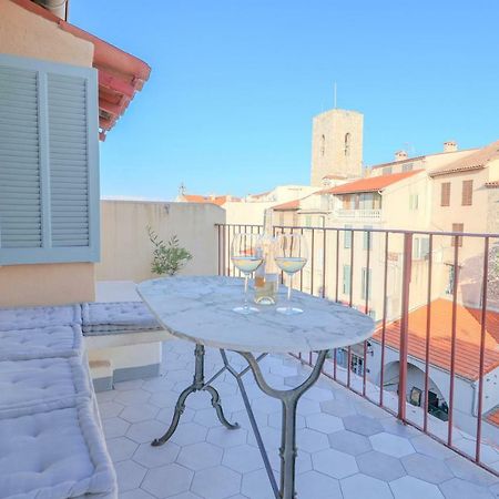Clt - Unique Duplex & Terrace On The Provencal Market Antibes Eksteriør billede