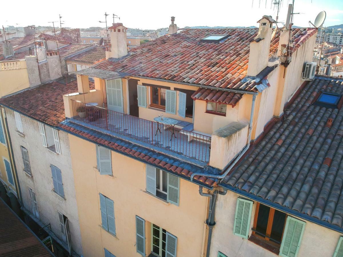 Clt - Unique Duplex & Terrace On The Provencal Market Antibes Eksteriør billede