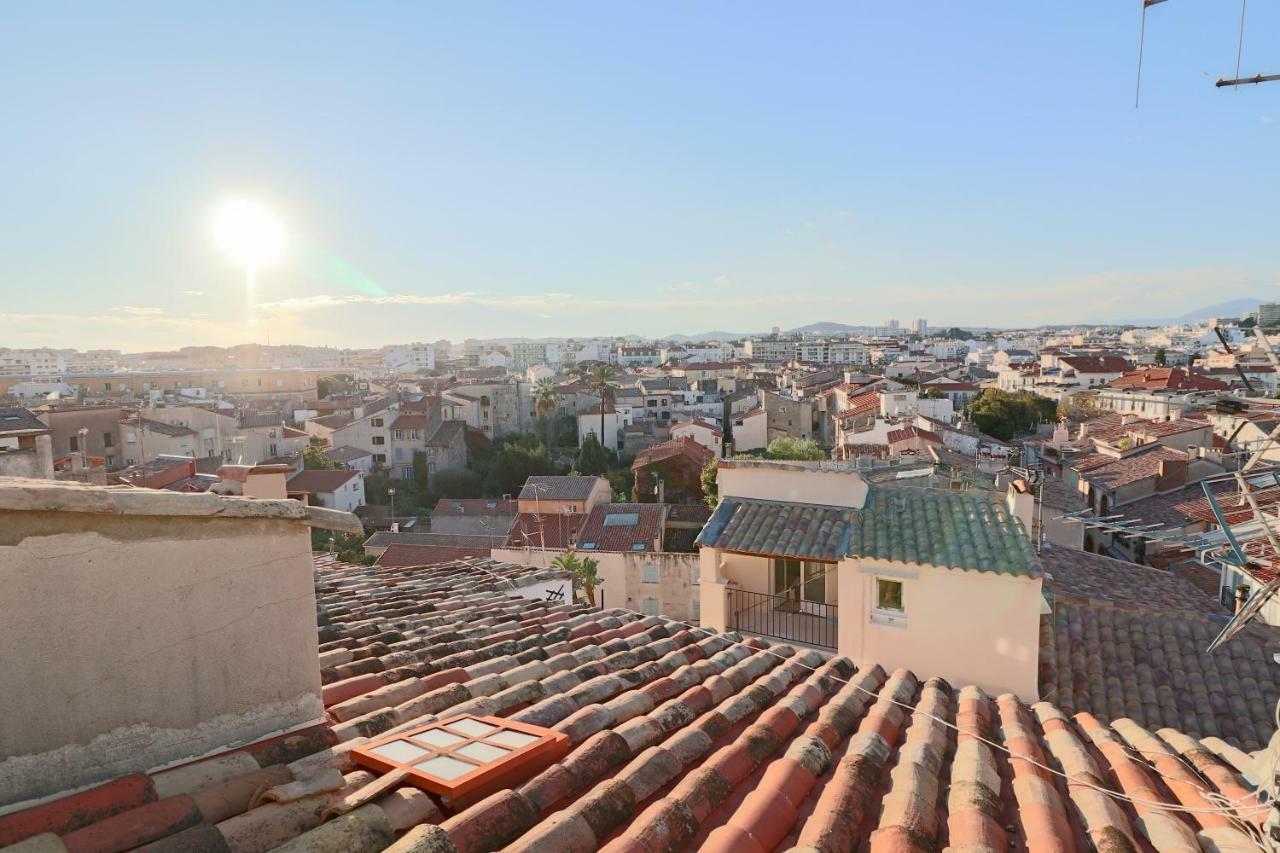 Clt - Unique Duplex & Terrace On The Provencal Market Antibes Eksteriør billede