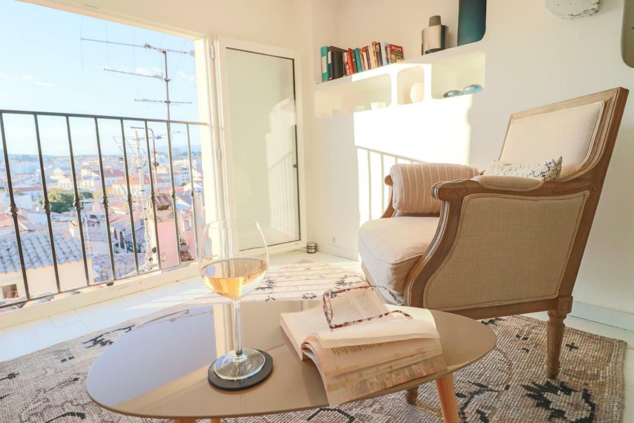 Clt - Unique Duplex & Terrace On The Provencal Market Antibes Eksteriør billede