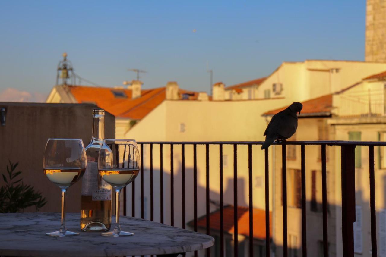 Clt - Unique Duplex & Terrace On The Provencal Market Antibes Eksteriør billede